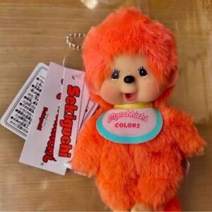 Monchhichi Orange Plush Toy